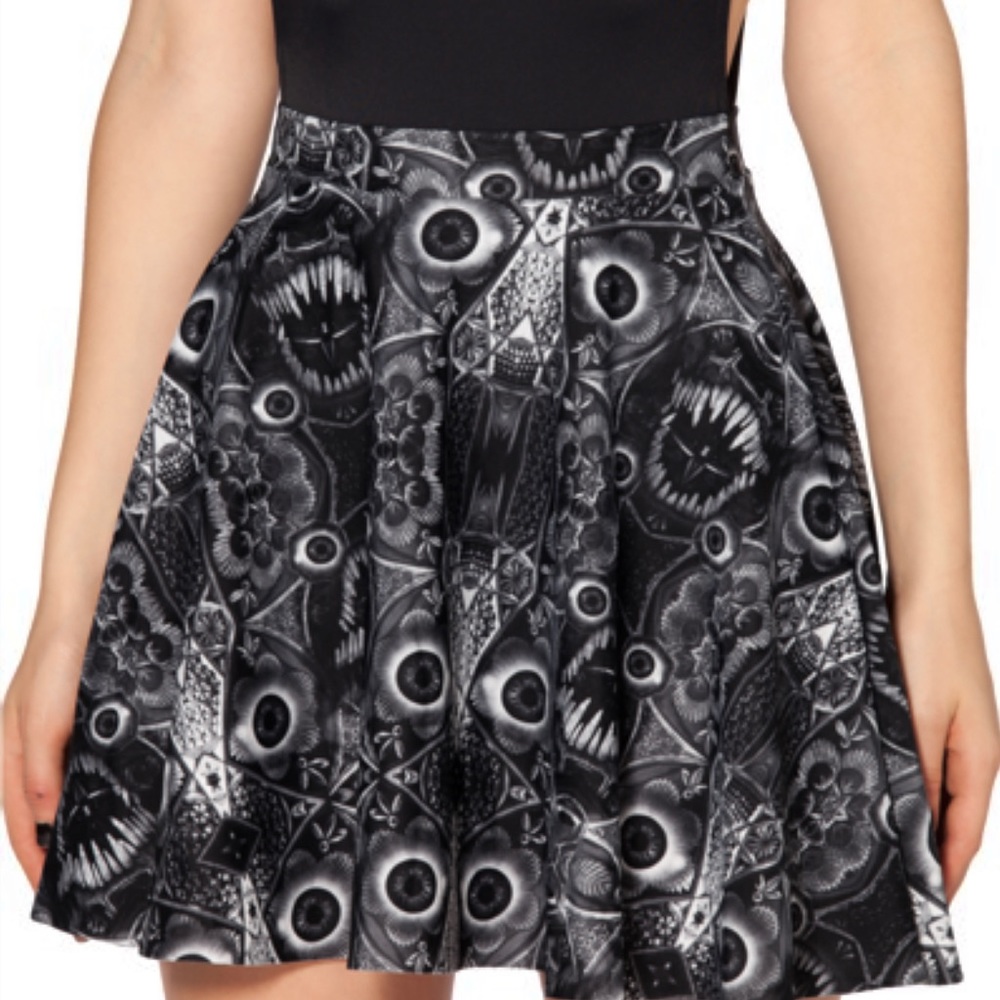 Blackmilk Freak Stew circle skirt M clothing RARE